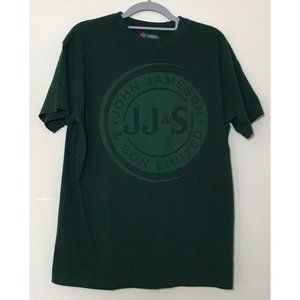 Jameson Irish Whiskey Green T-Shirt Size L